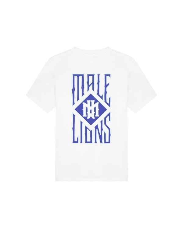 Malelions Men Gothic T-Shirt - White