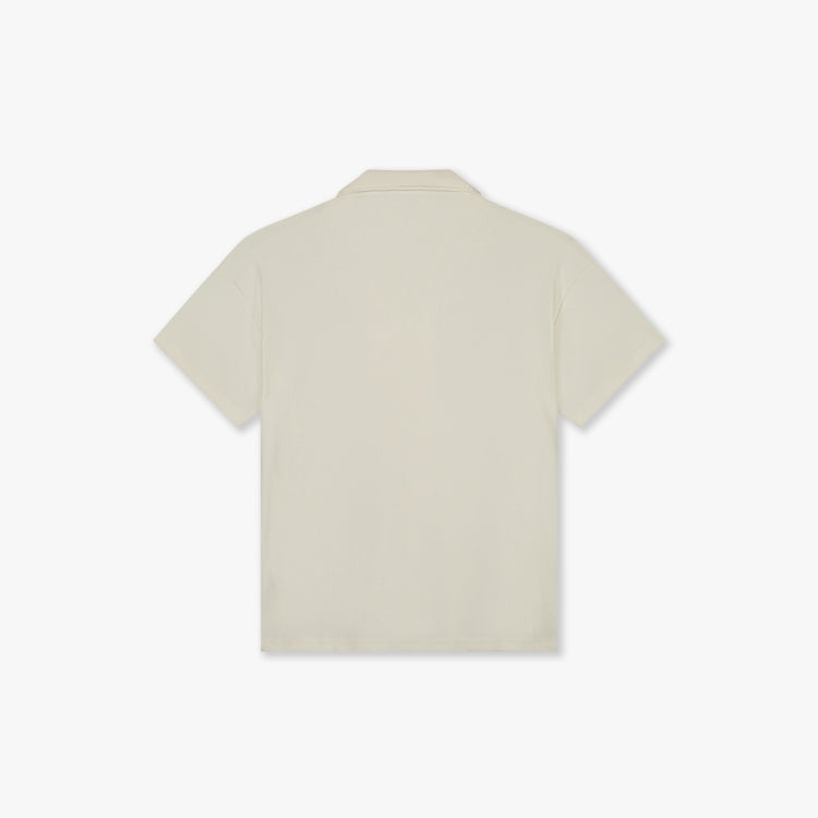 Croyez Plisse Shirt- Off-White