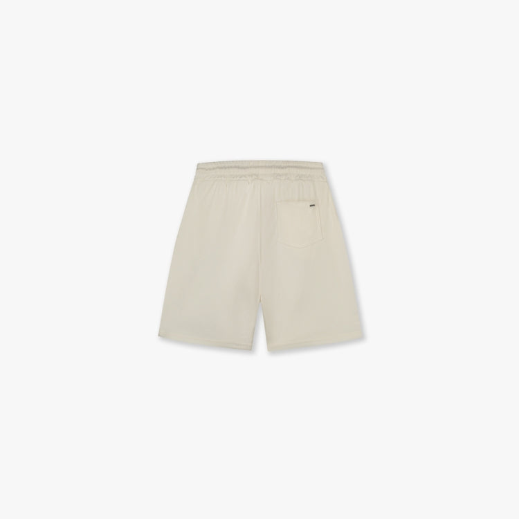 Croyez Plisse Shorts- Off-White