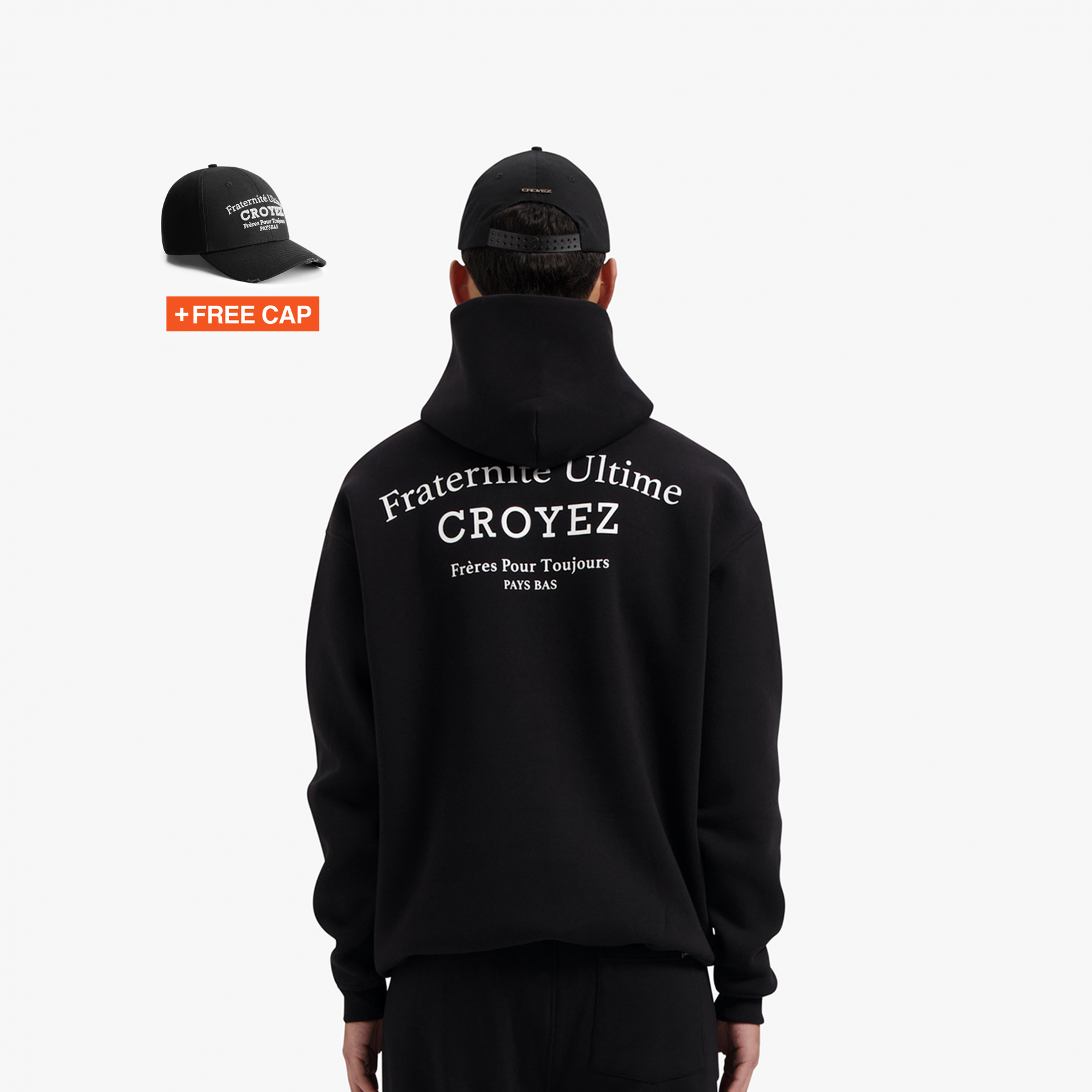 Croyez BF Fraternite Tracksuit- Black