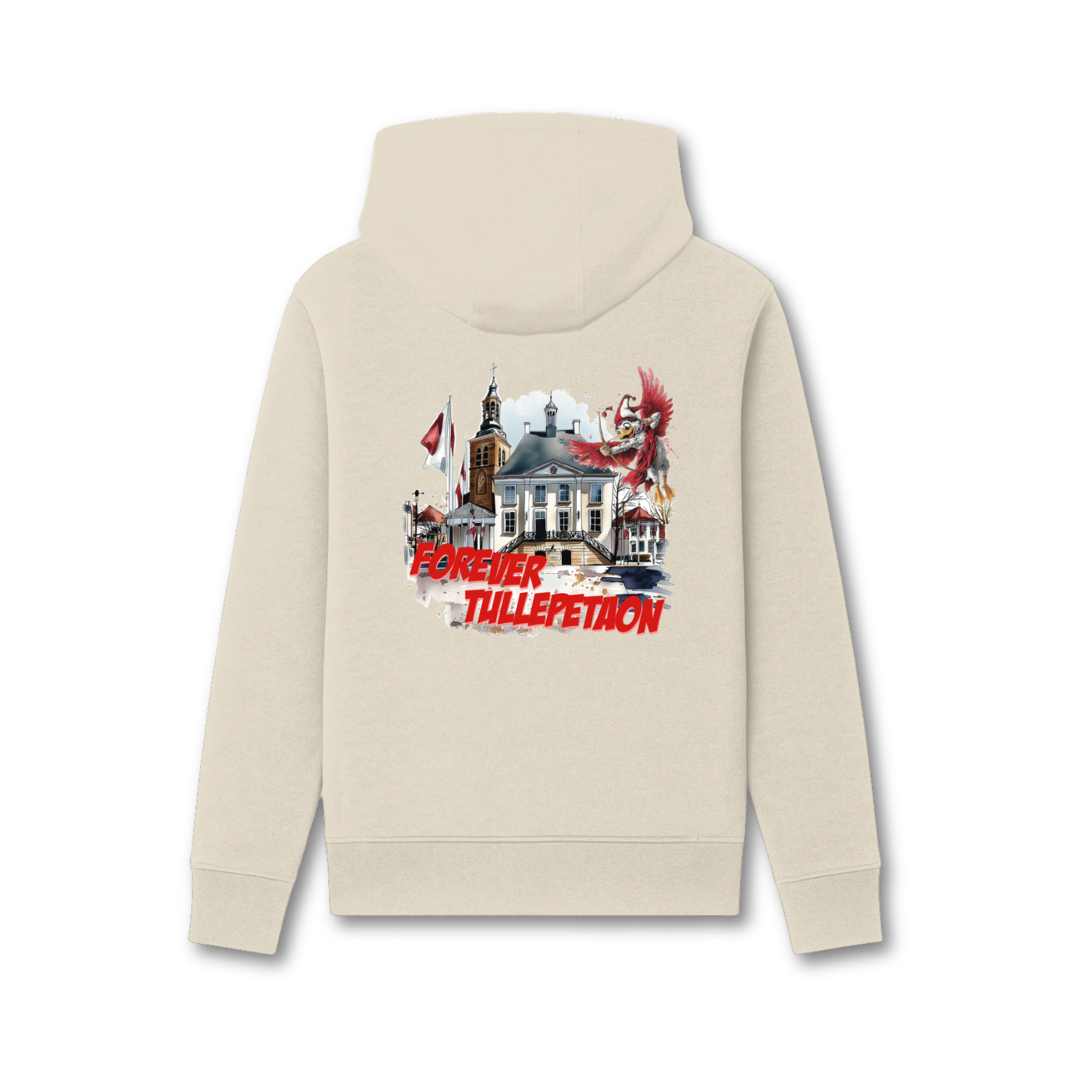 Fade Or Forever Forever Tullepetaon Hoodie- Ecru