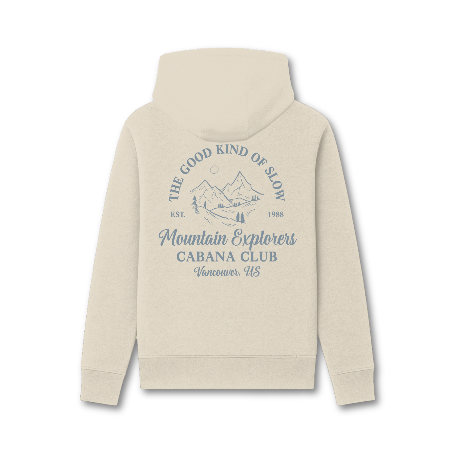 Cabana Club Mountain Hoodie Ecru