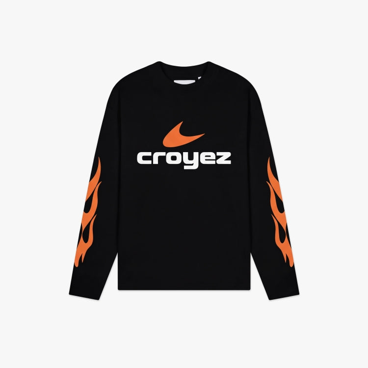 Croyez Service Dept Longsleeve- Black