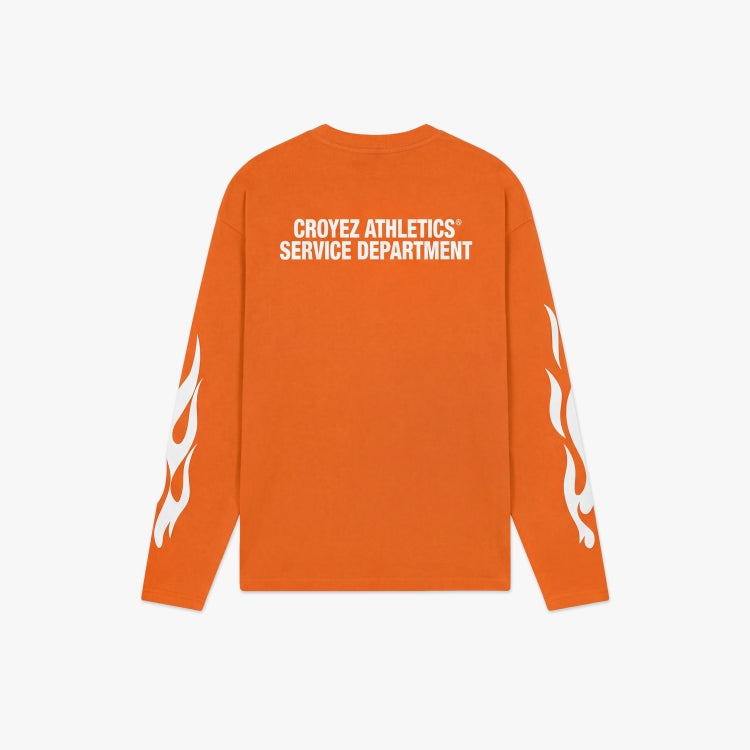 Croyez Service Dept Longsleeve- Orange