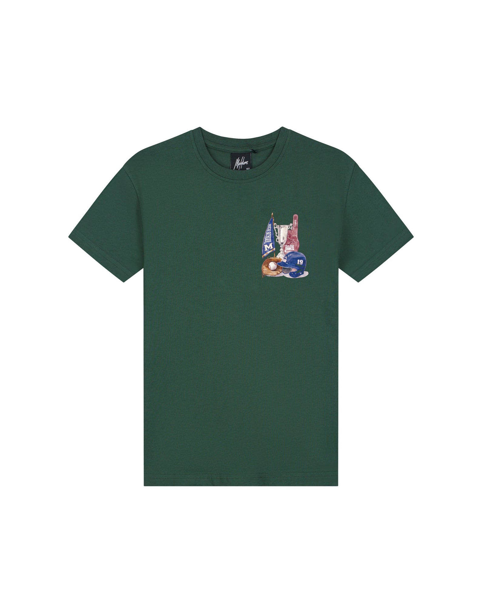 Malelions Junior Relaxed Champions T-shirt - Racing Green