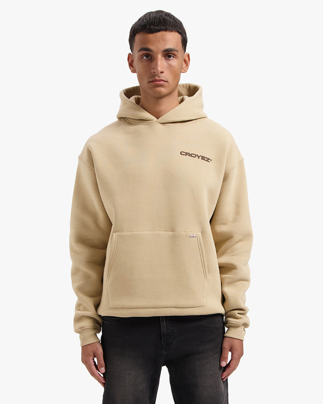 Croyez Family Owned Business Hoodie- Beige