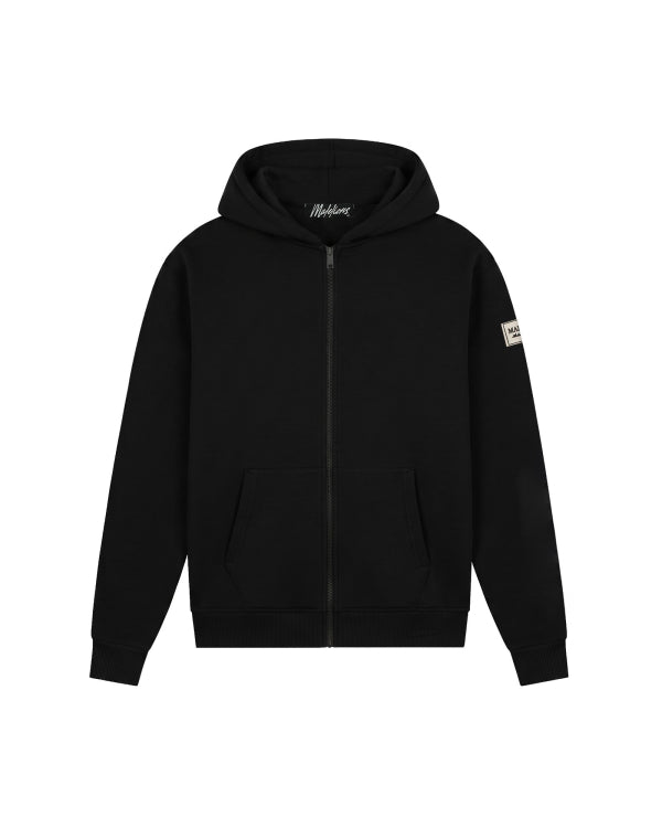 Malelions Collection Zip Hoodie- Black