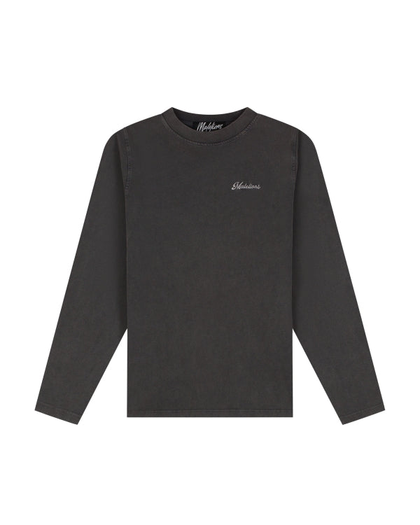 Malelions Men Victory Taste Longsleeve - Acid Wash