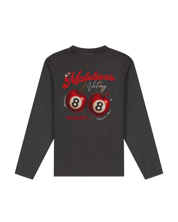 Malelions Men Victory Taste Longsleeve - Acid Wash