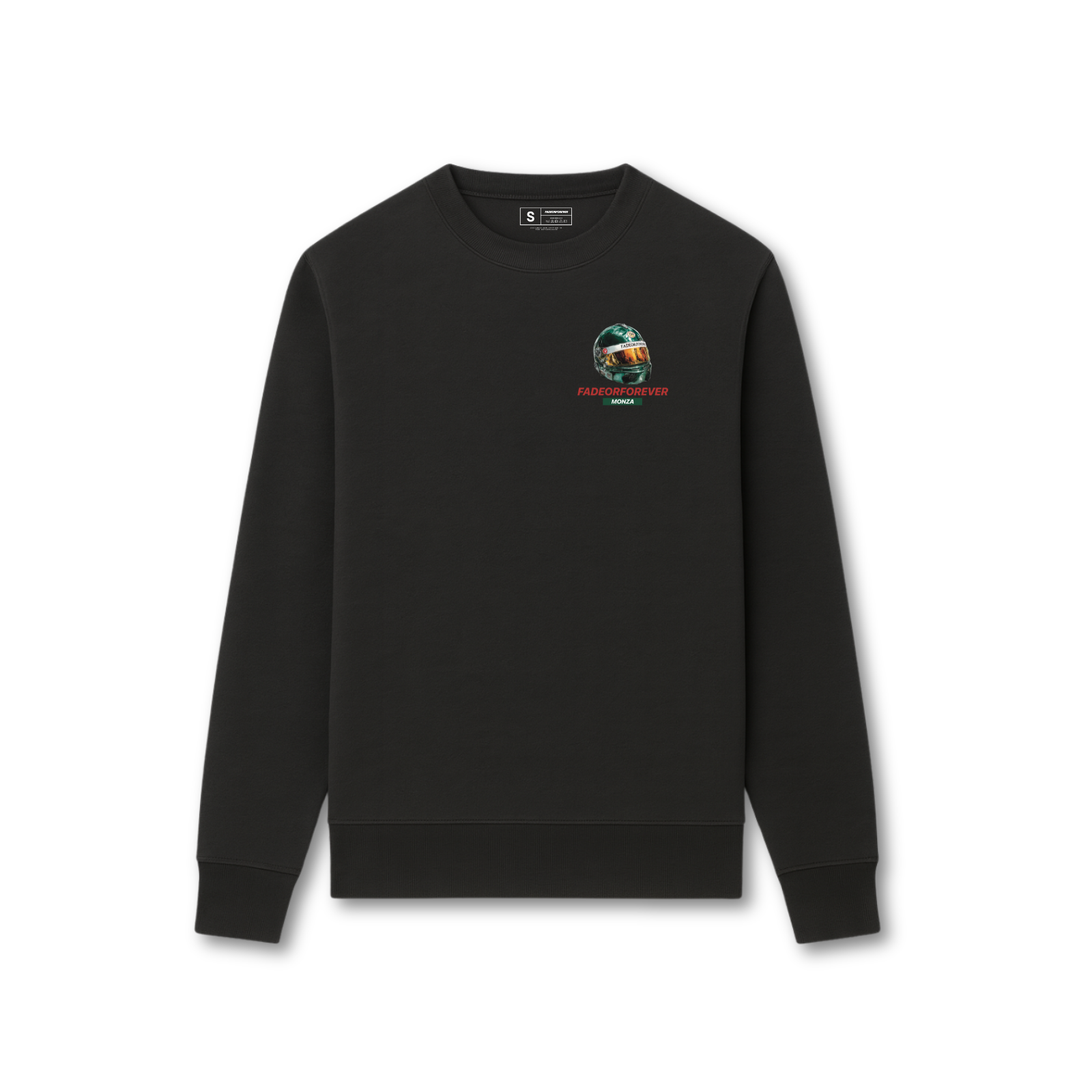 Fade Or Forever Racing Sweater- Black