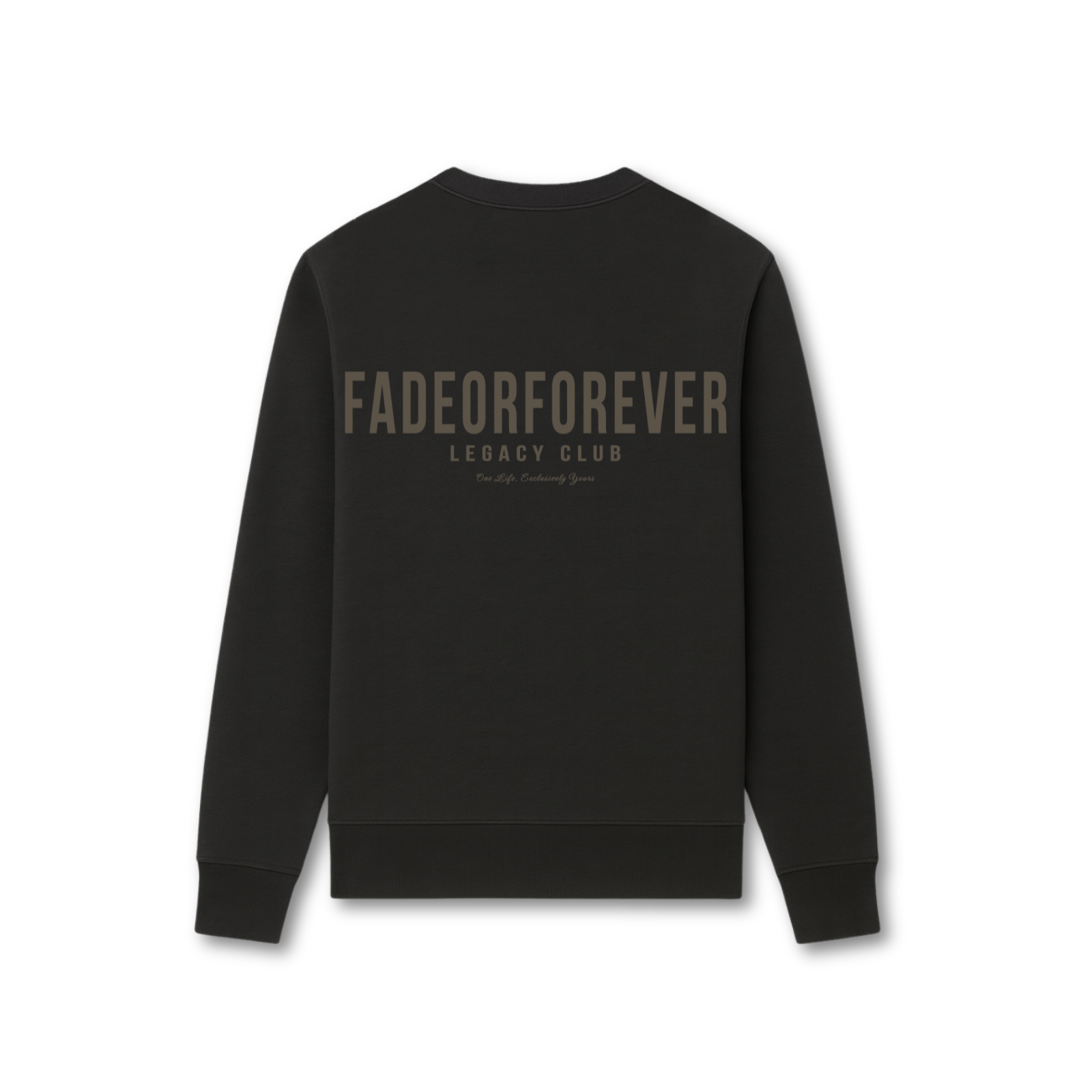 Fade Or Forever Legacy Sweater- Black/Army