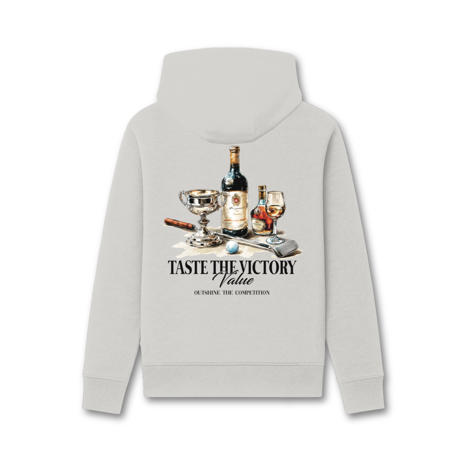 Cabana Club Victory Hoodie Grijs