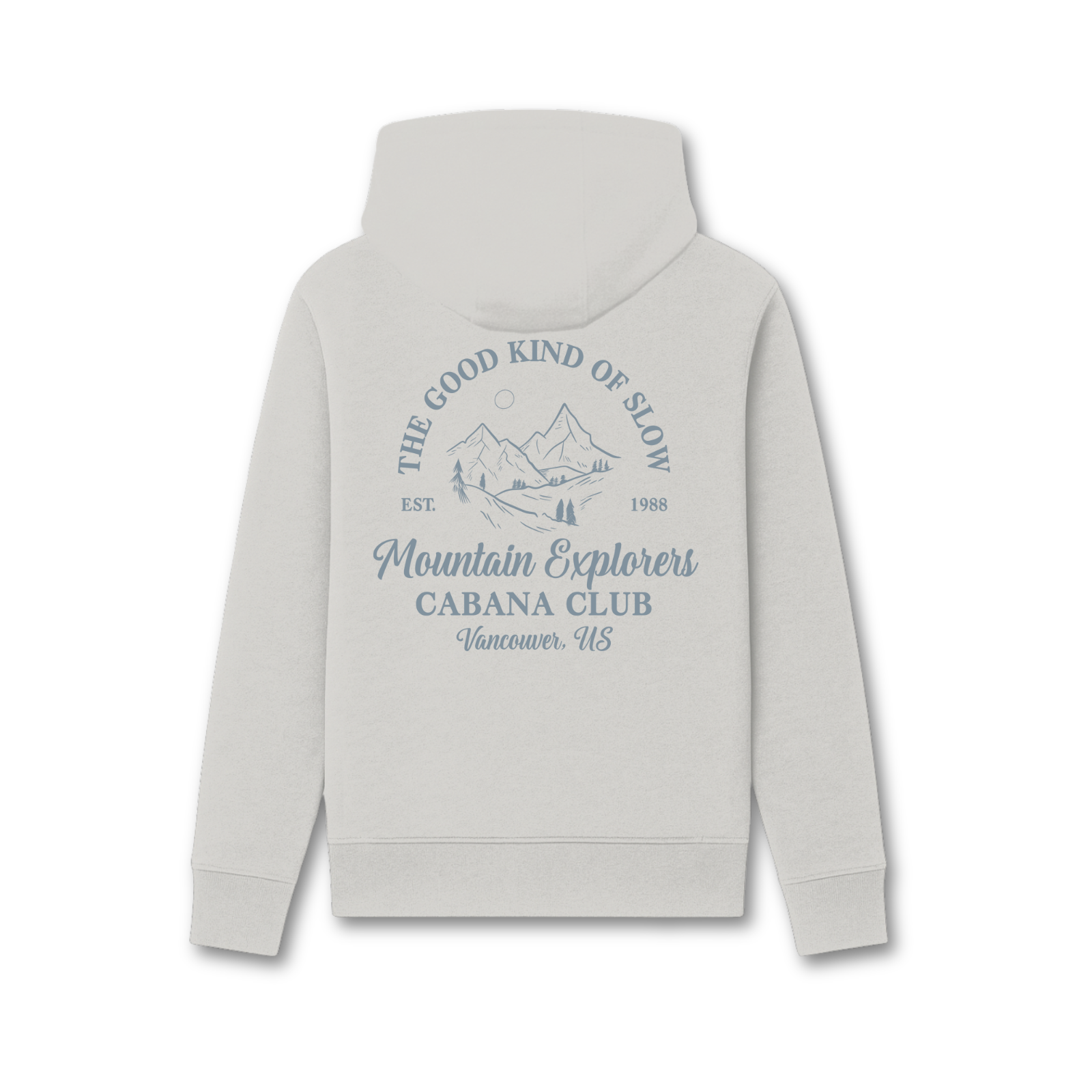 Cabana Club Mountain Hoodie Grijs