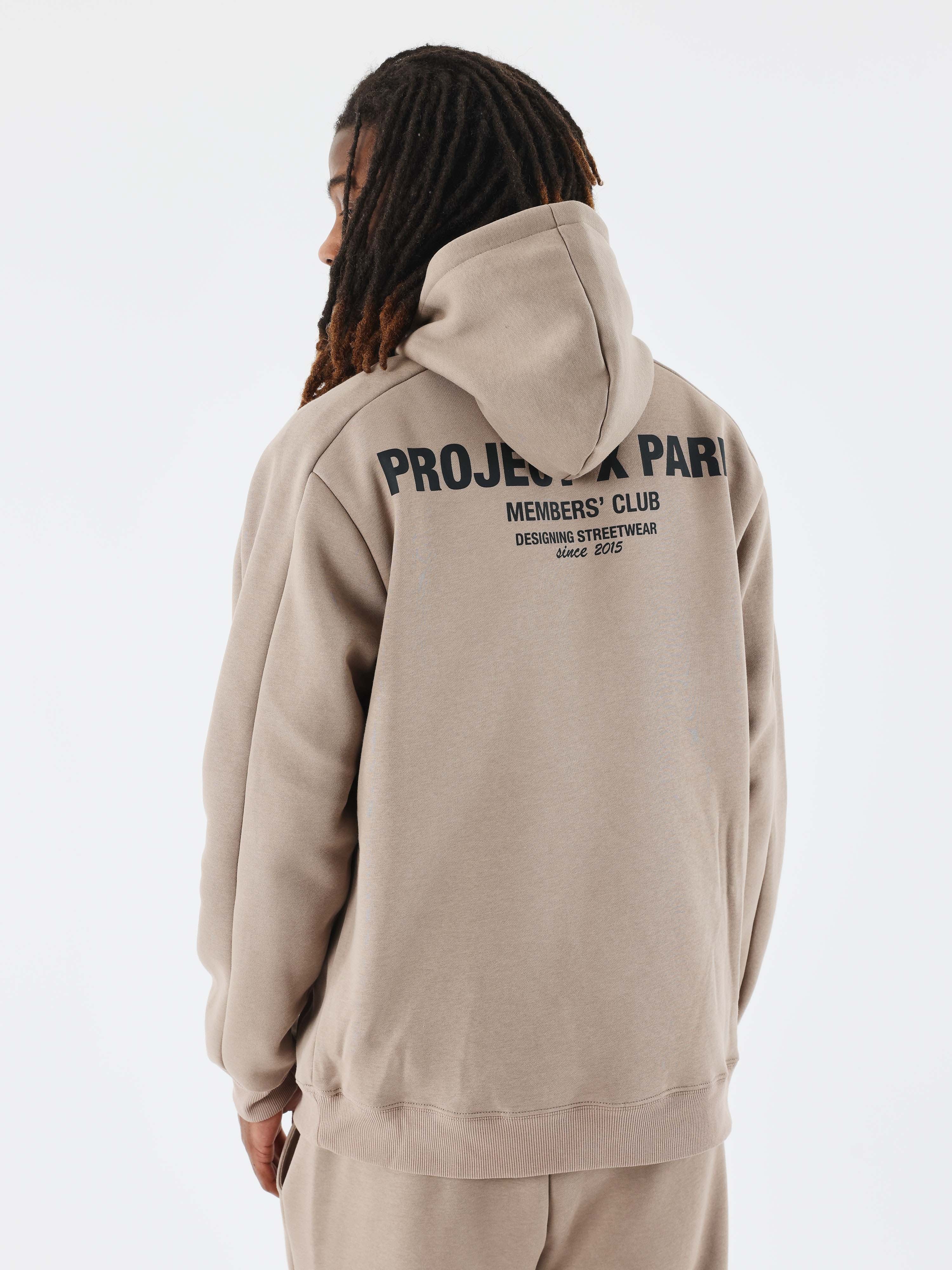 Project X Paris Members Hoodie- Sand