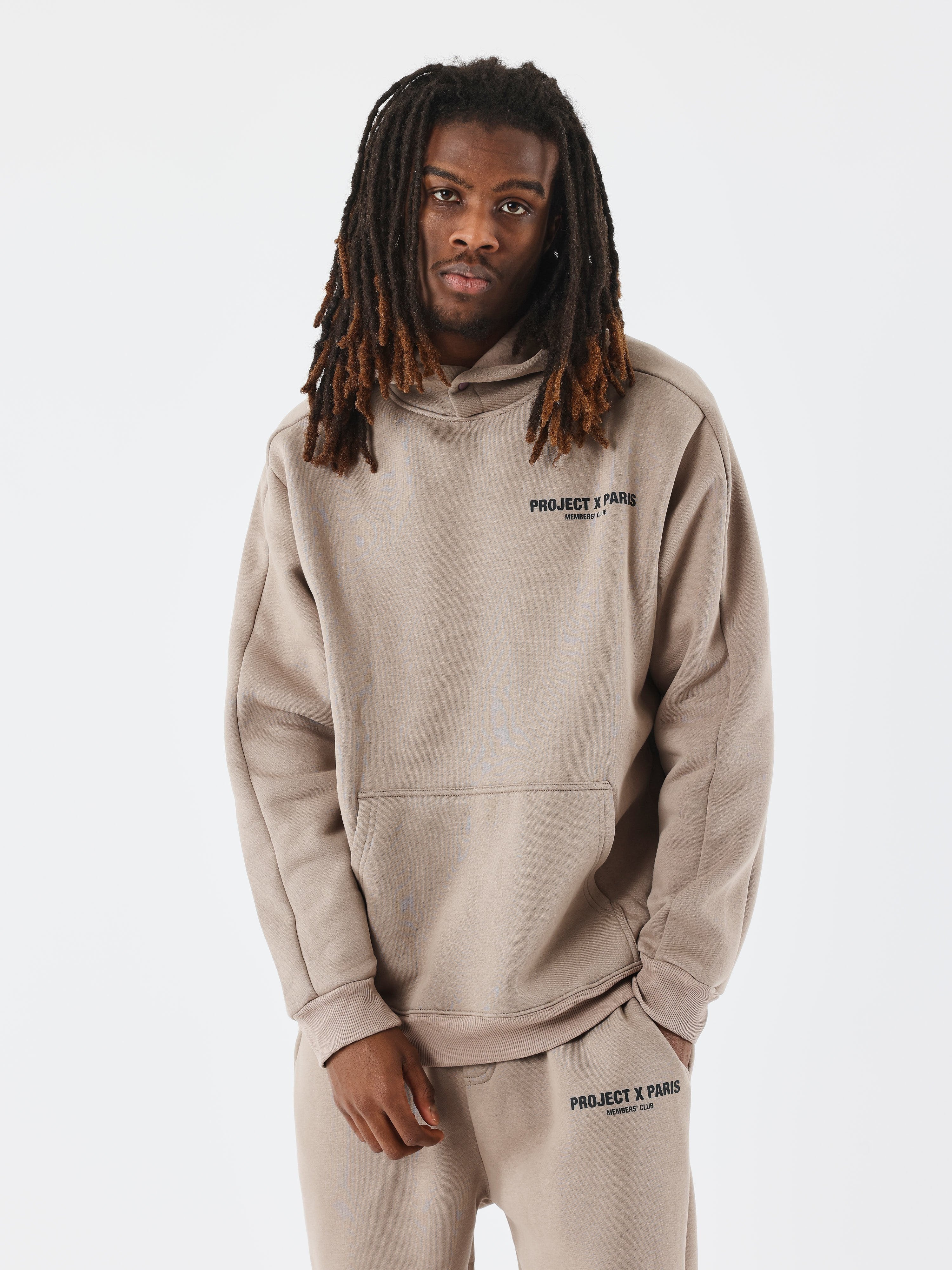 Project X Paris Members Hoodie- Sand