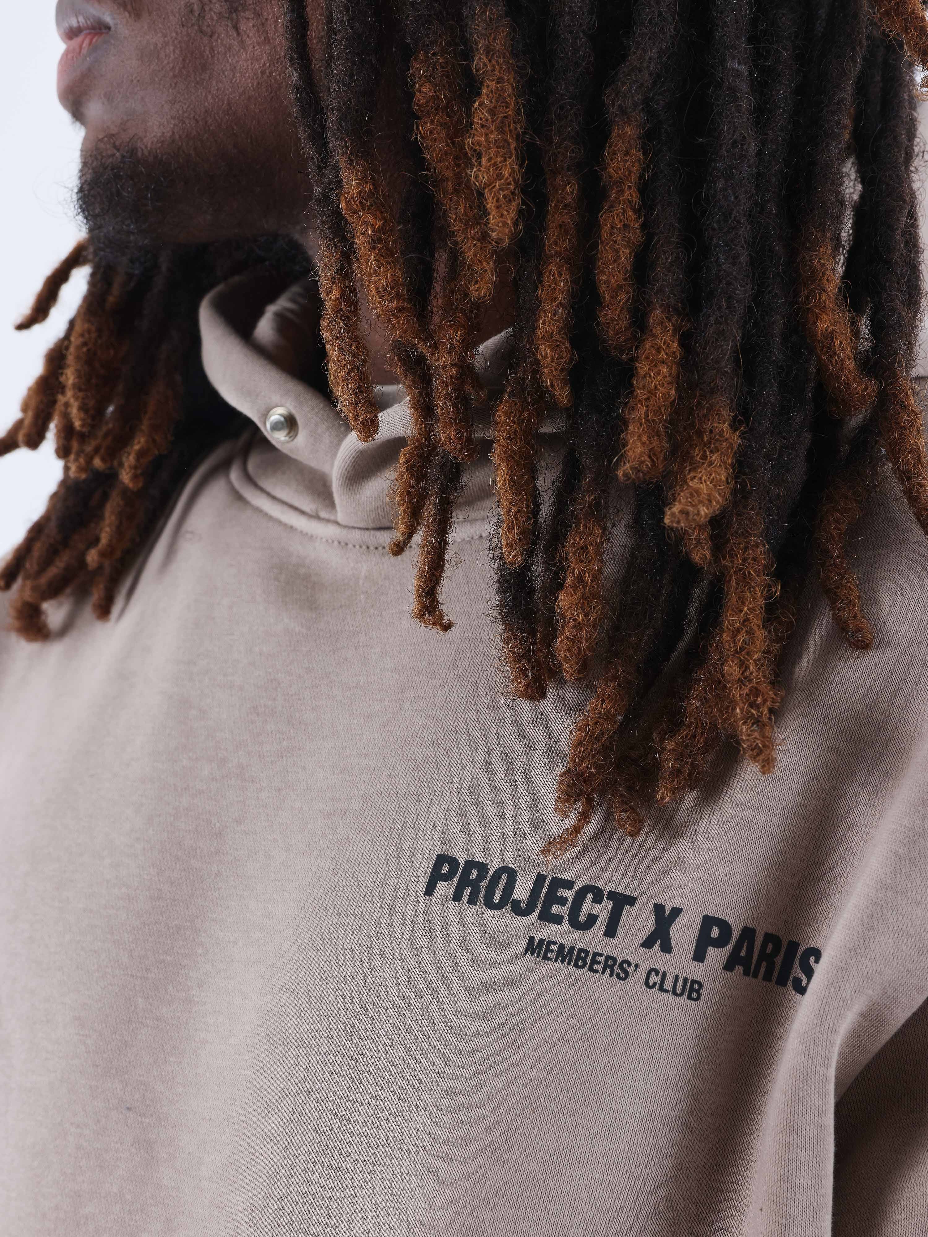 Project X Paris Members Hoodie- Sand