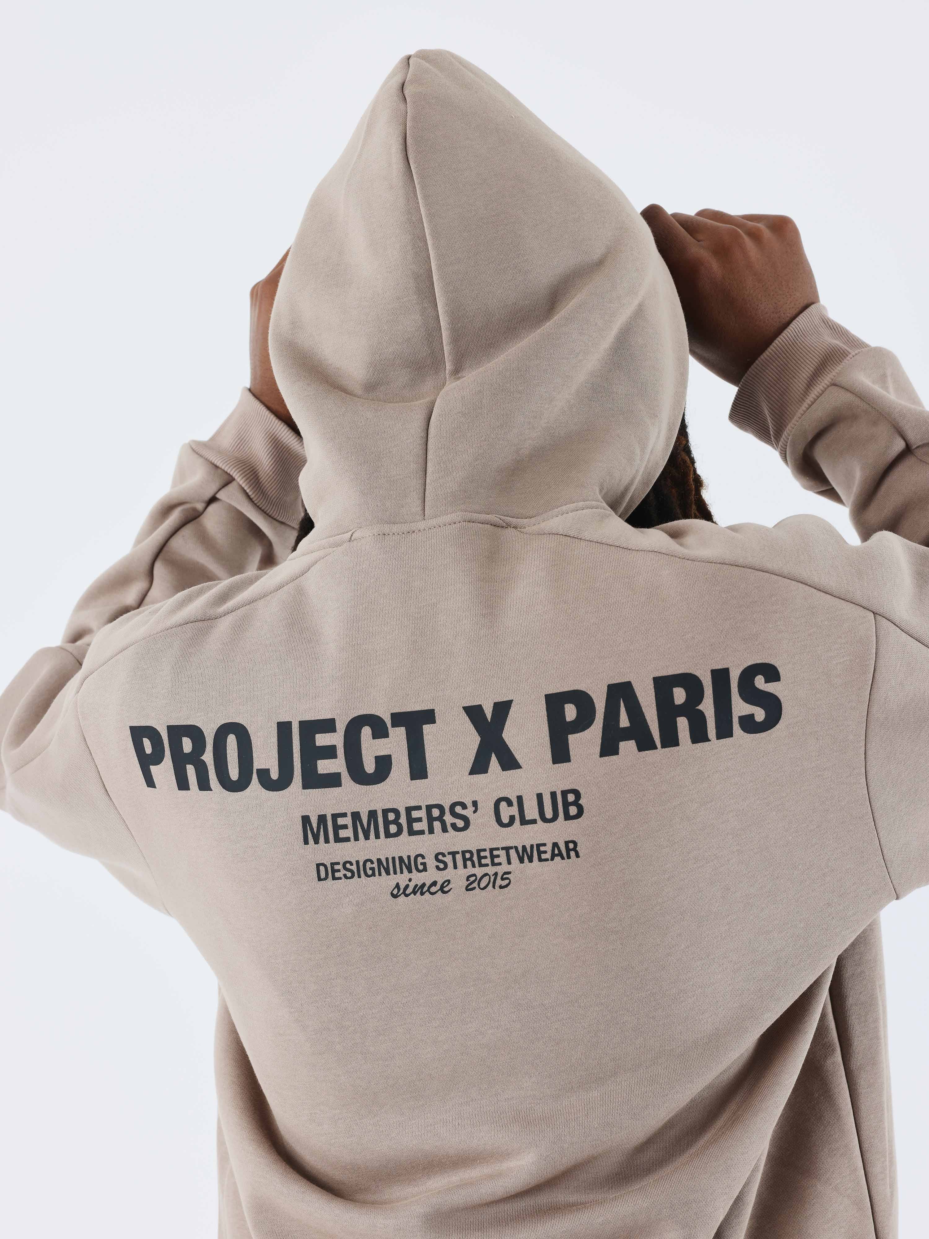 Project X Paris Members Hoodie- Sand