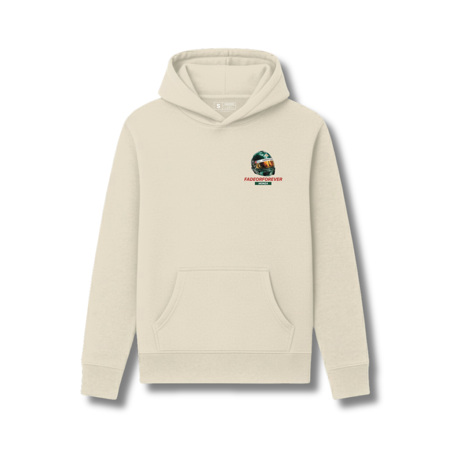 Fade Or Forever Racing Hoodie- Grey