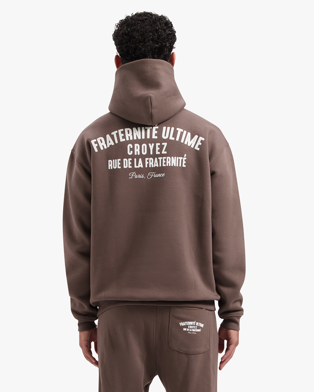 Croyez Fraternite Ultime Hoodie- Brown