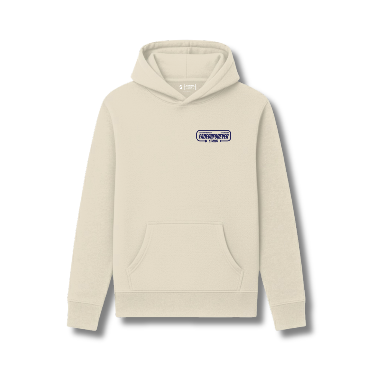 Fade Or Forever Arrow Hoodie- Grey/Blue