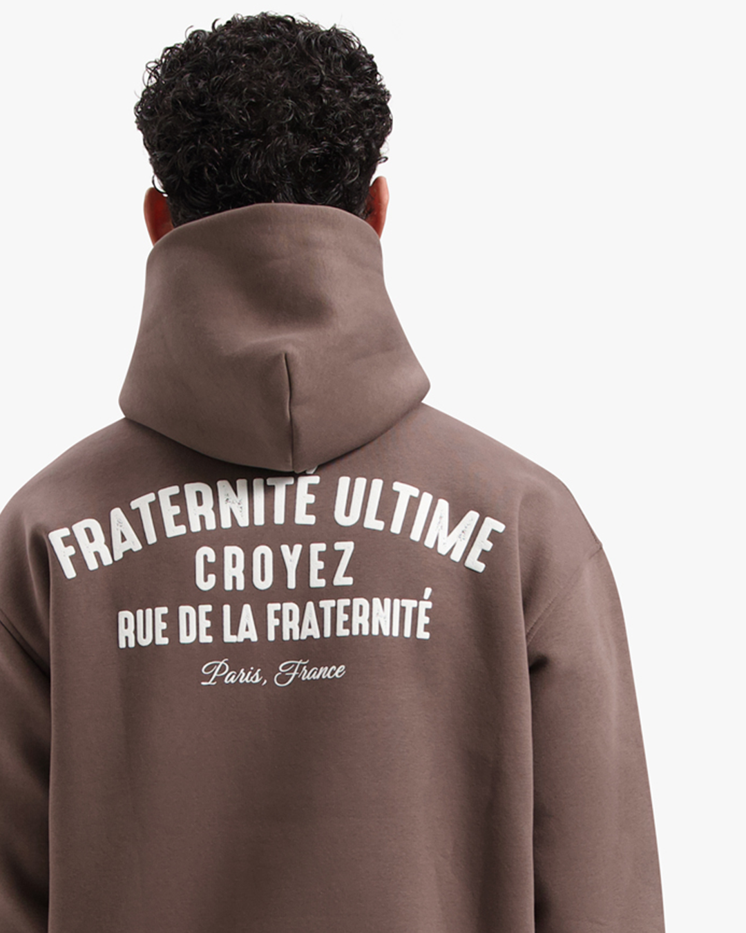 Croyez Fraternite Ultime Hoodie- Brown