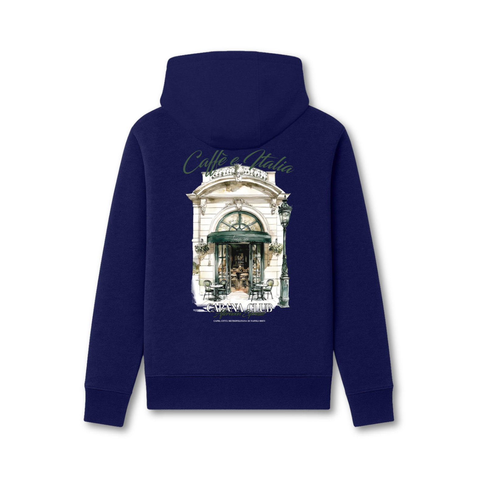 Cabana Club Cafe Italia Hoodie Blauw