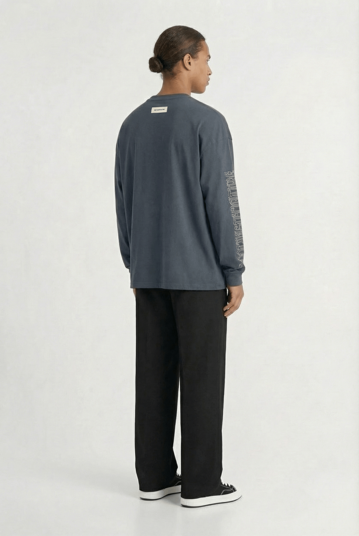 Don't Waste Culture Arturo Long Sleeve- Dark Grey