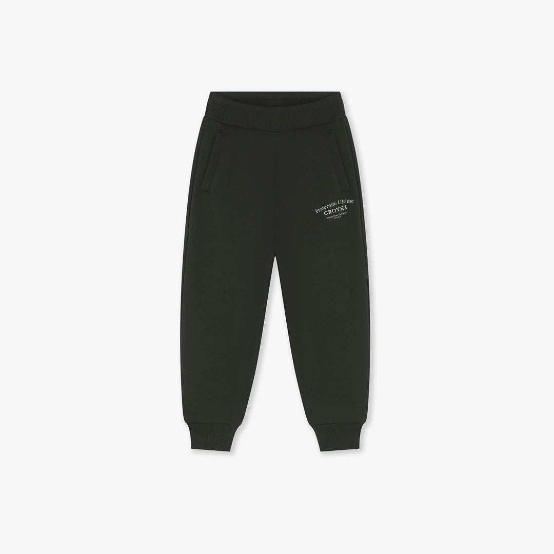 Croyez Mini Fraternite Sweatpants - Dark Green