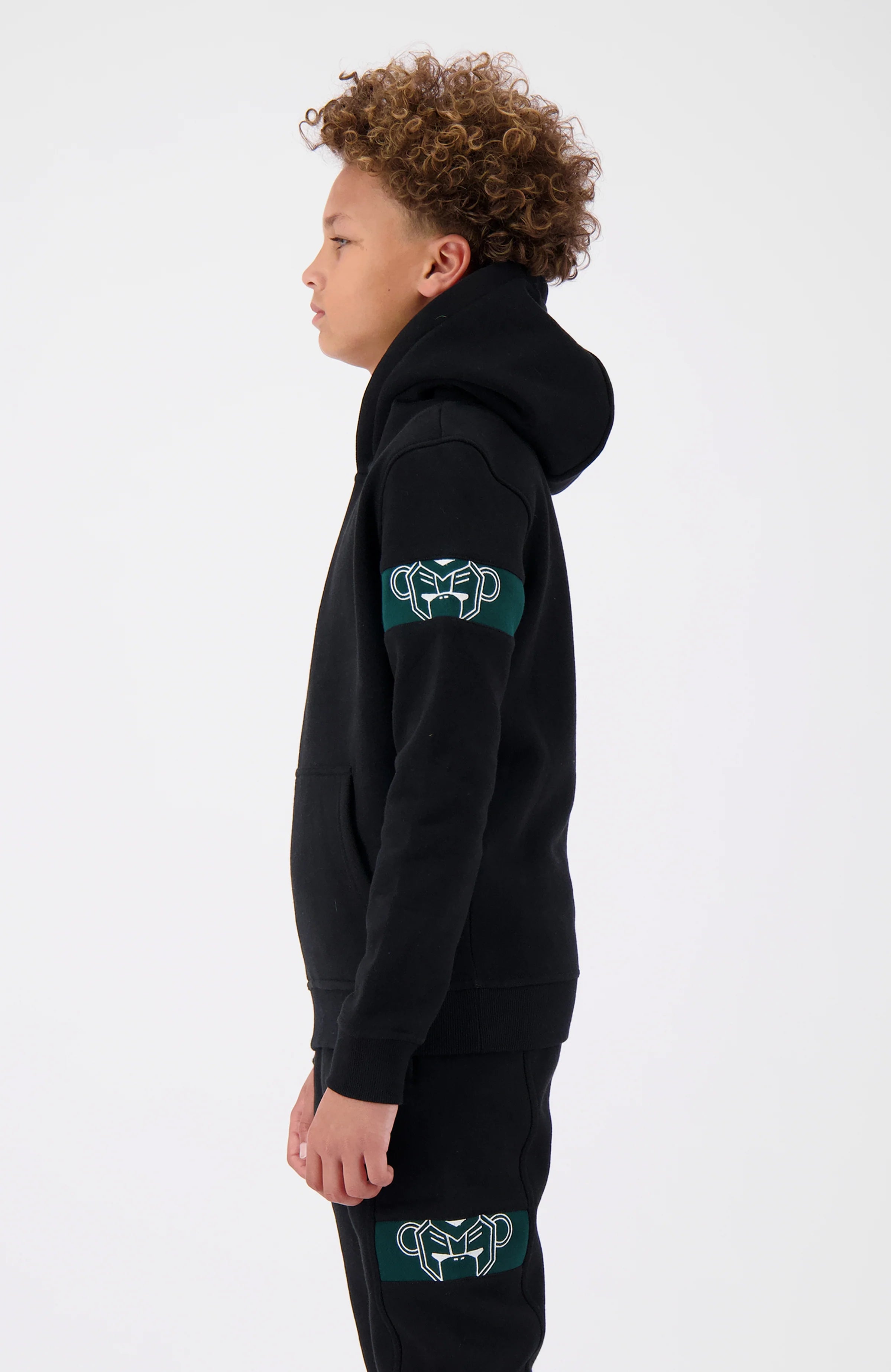 Black Bananas Junior Commander Hoodie- Black