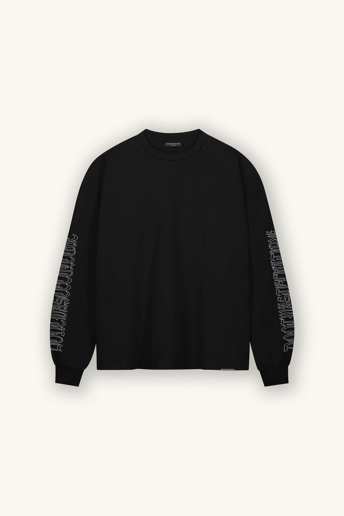 Don't Waste Culture Arturo Long Sleeve- Black