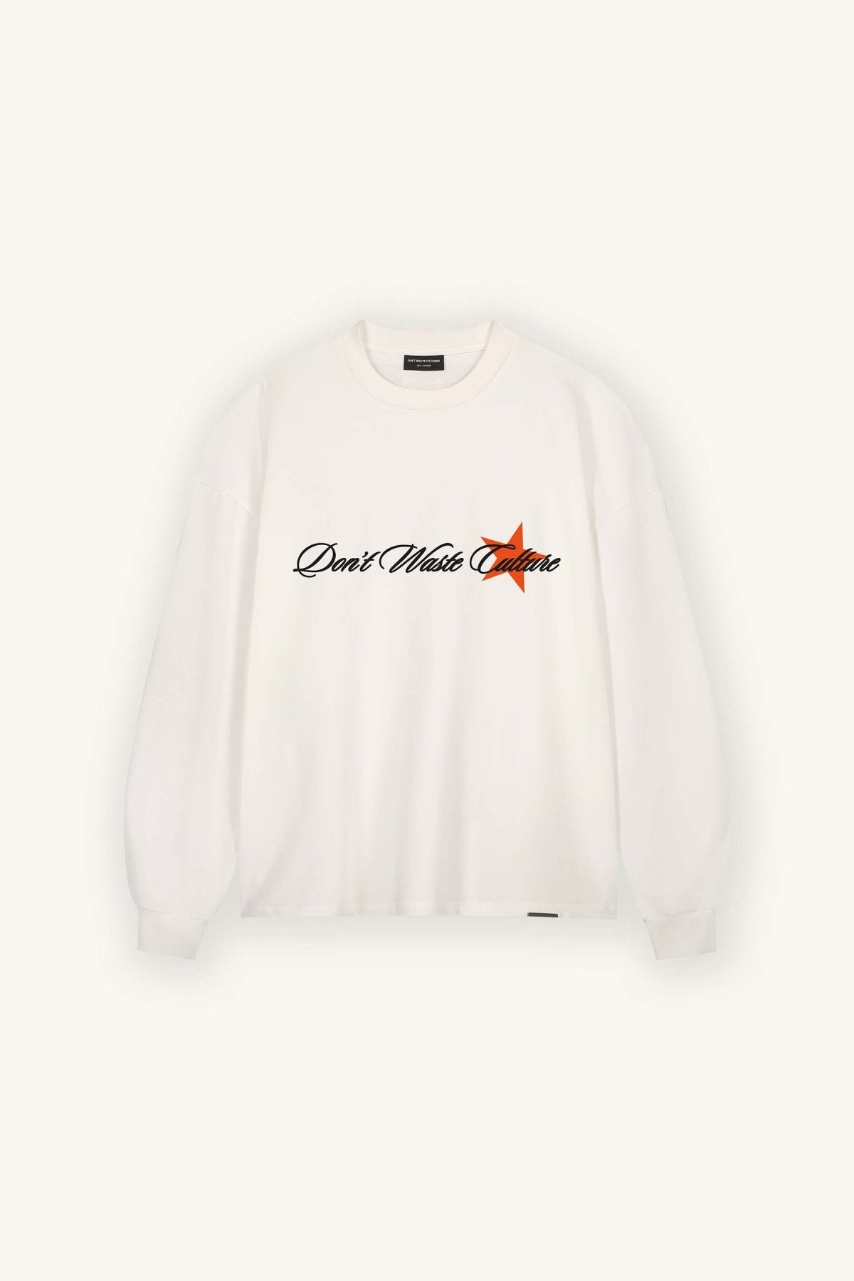 Don't Waste Culture Unisa Long Sleeve- Off White