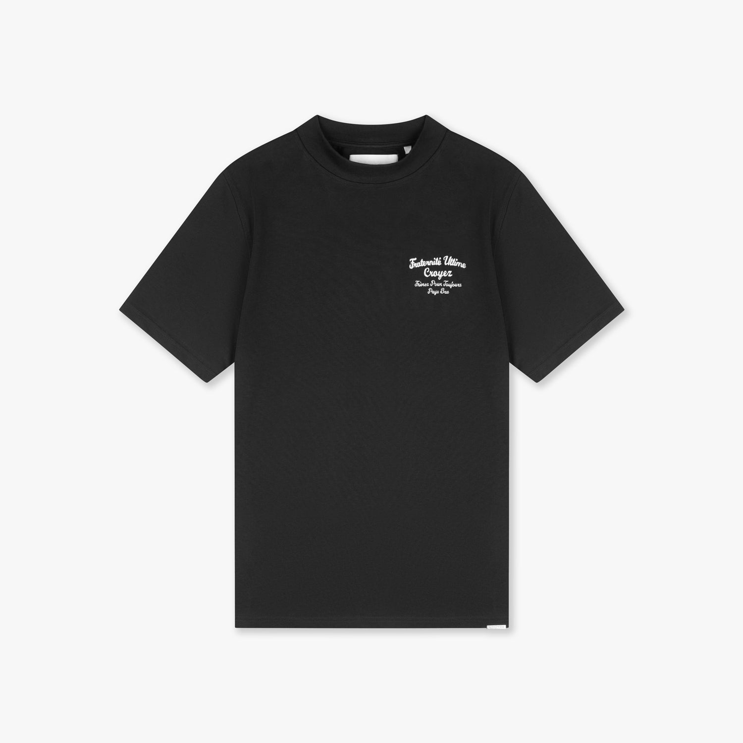Croyez Fraternite T-Shirt Zwart