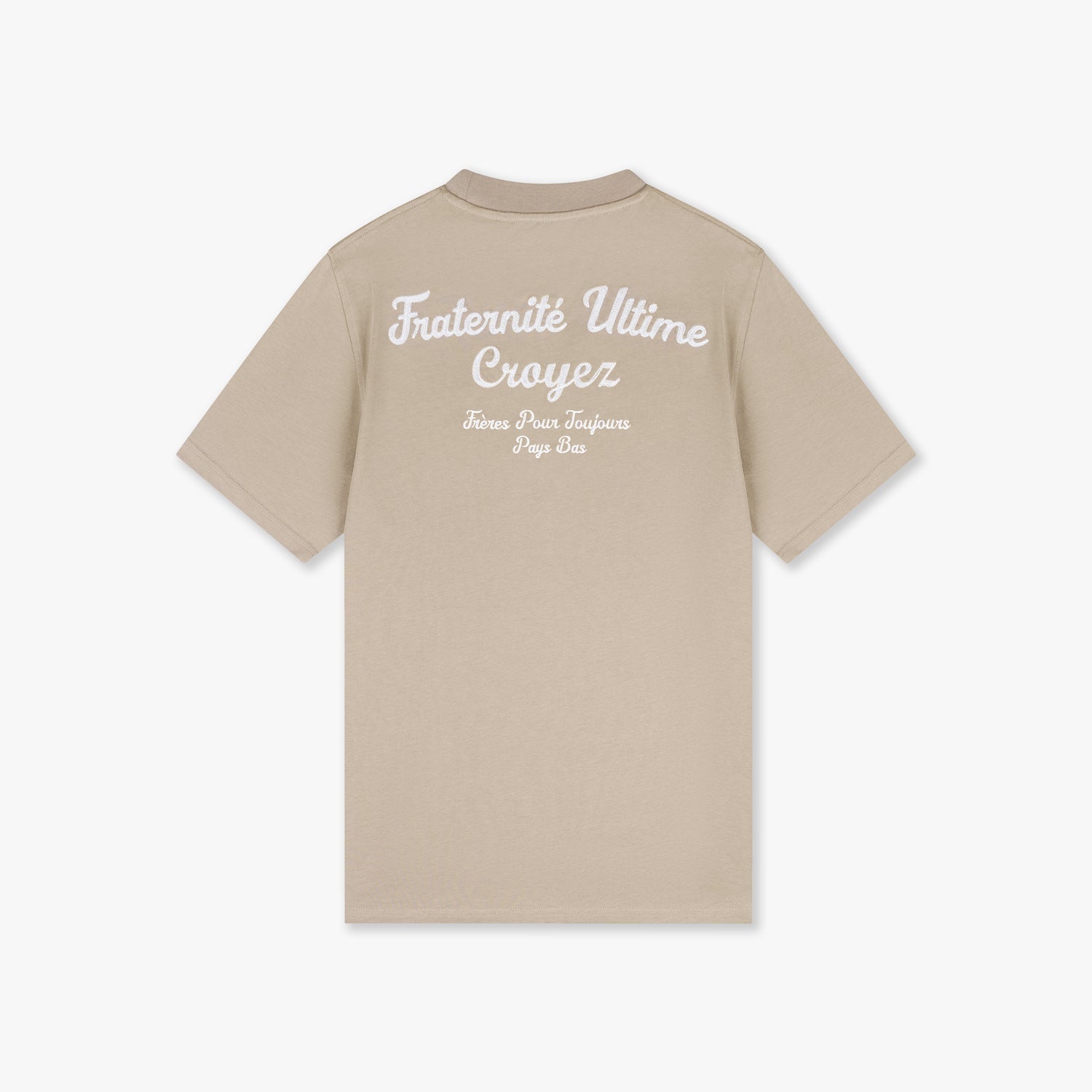 Croyez Fraternite T-Shirt Vintage Khaki