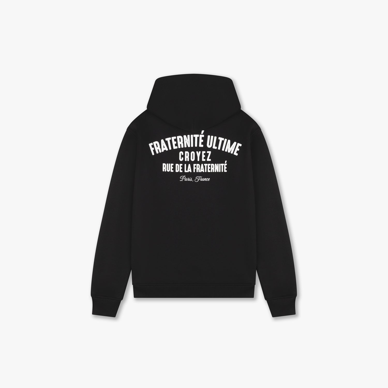 Croyez Fraternite Ultime Hoodie- Black