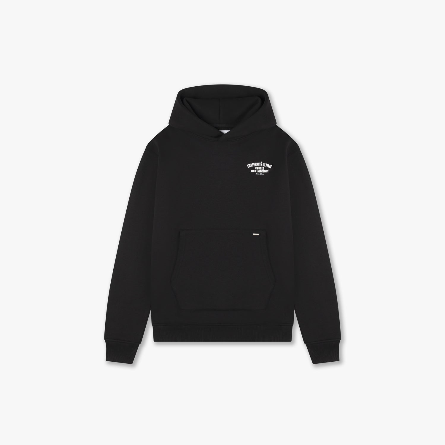 Croyez Fraternite Ultime Hoodie- Black