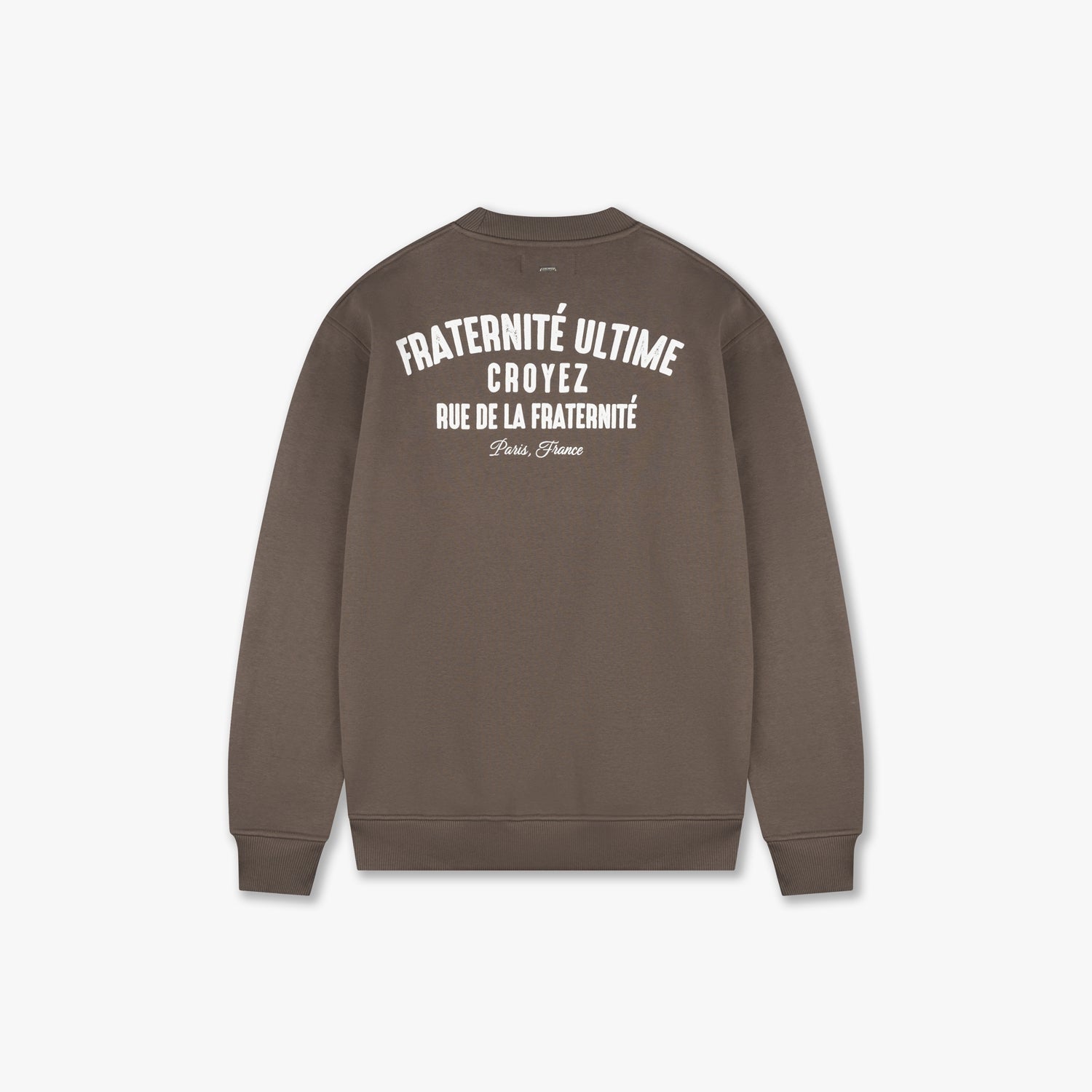 Croyez Fraternite Ultime Sweater- Brown