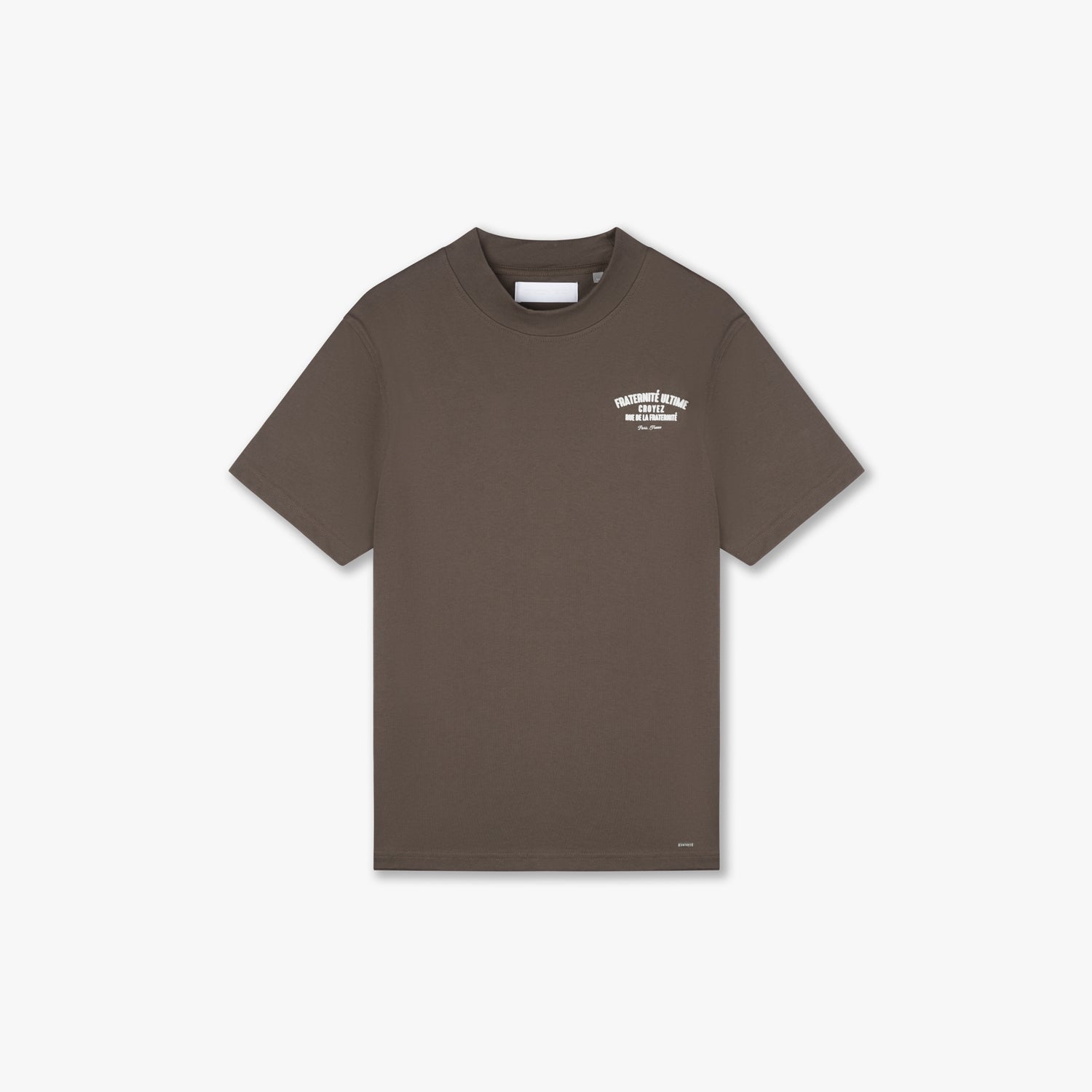 Croyez Fraternite Ultime T-shirt- Brown