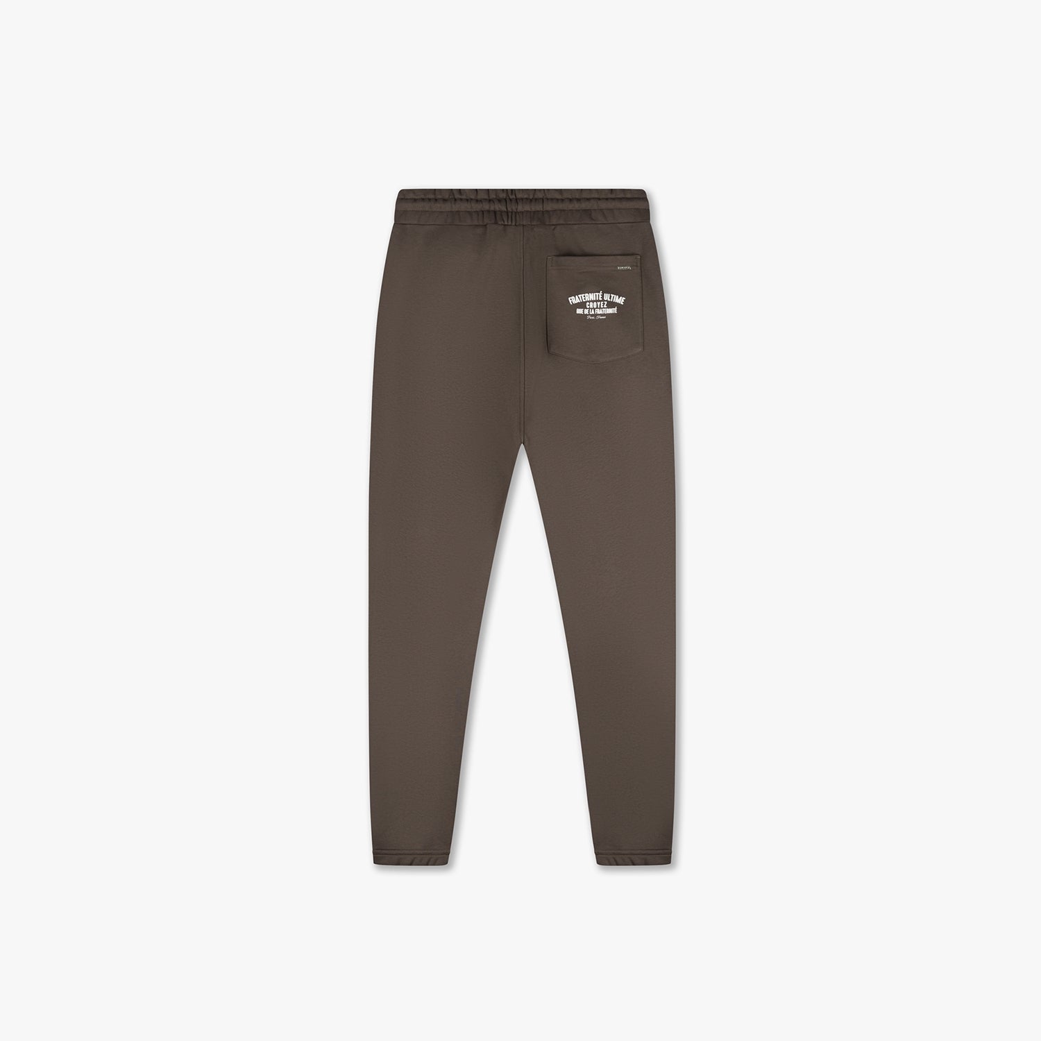 Croyez Fraternite Ultime Sweatpants- Brown