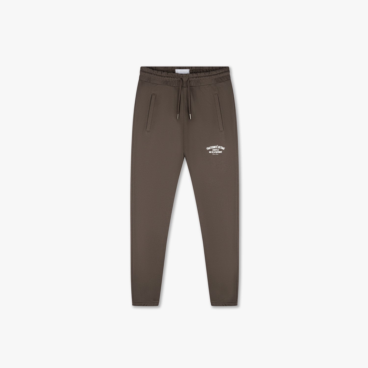 Croyez Fraternite Ultime Sweatpants- Brown