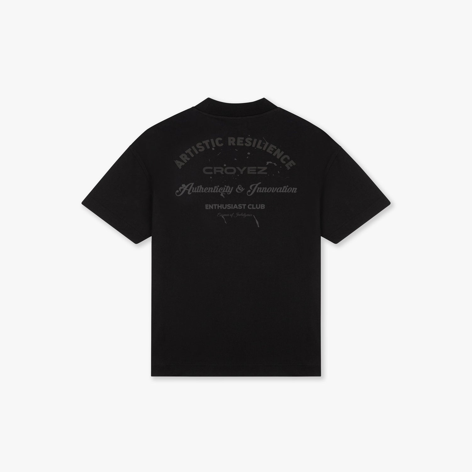 Croyez Enthusiast Club T-shirt- Black