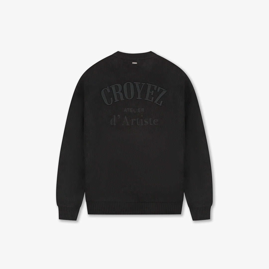 Croyez BF Atelier Knit Sweater- Black