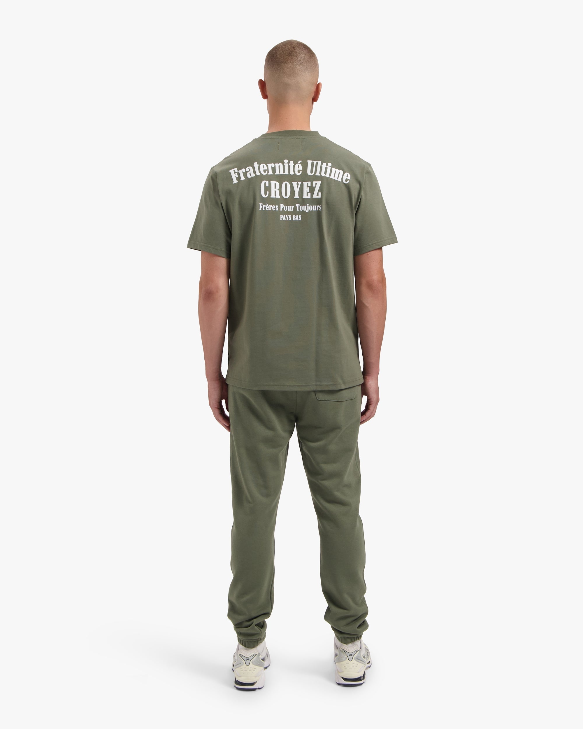 Croyez Fraternite T-shirt- Dusty Olive