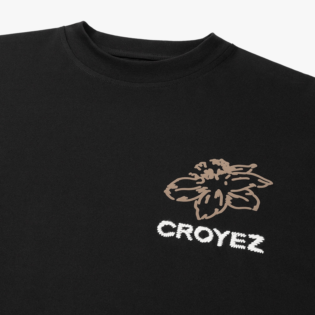 Croyez Gardener T-Shirt- Black