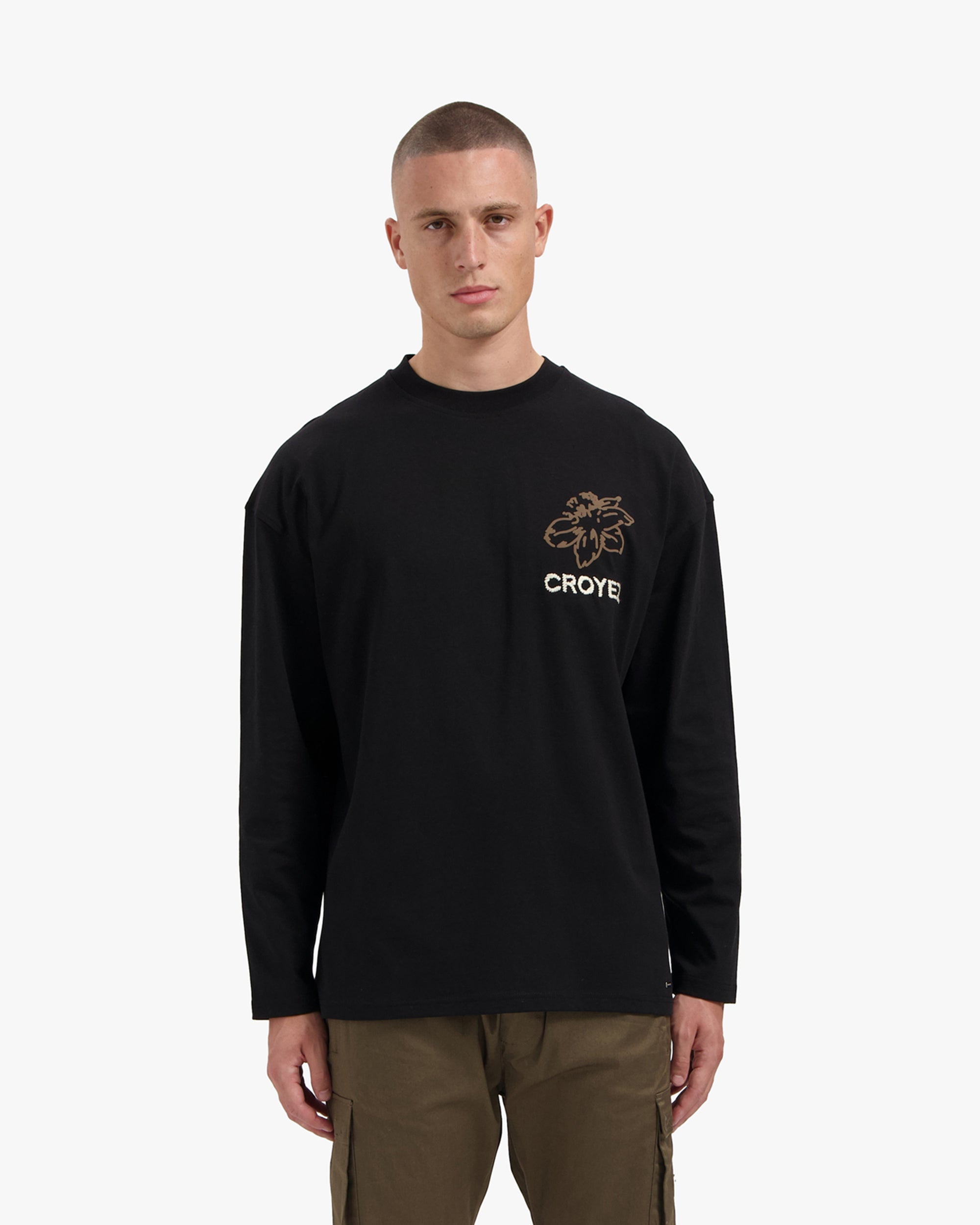 Croyez Gardener T-Shirt- Black