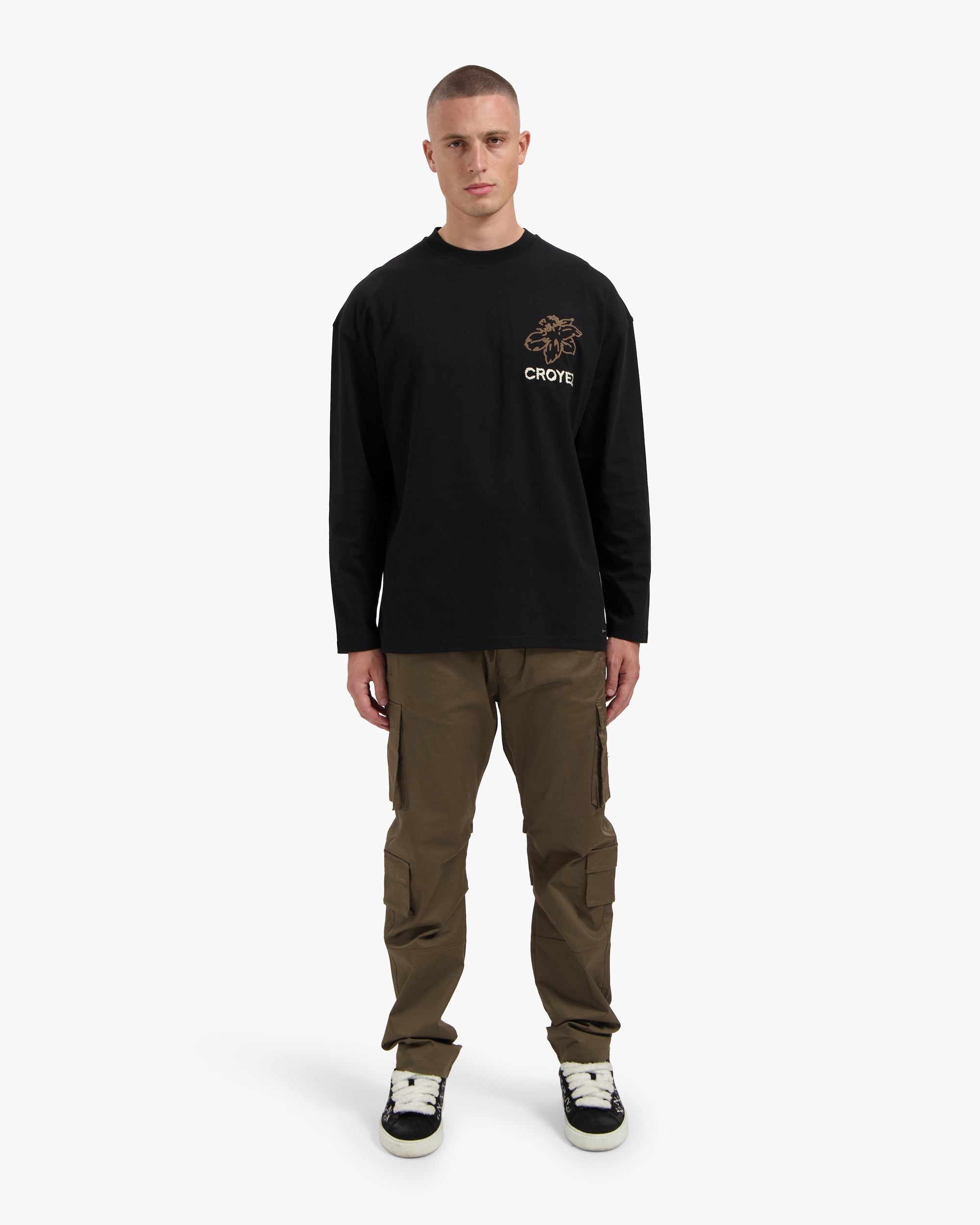 Croyez Gardener T-Shirt- Black