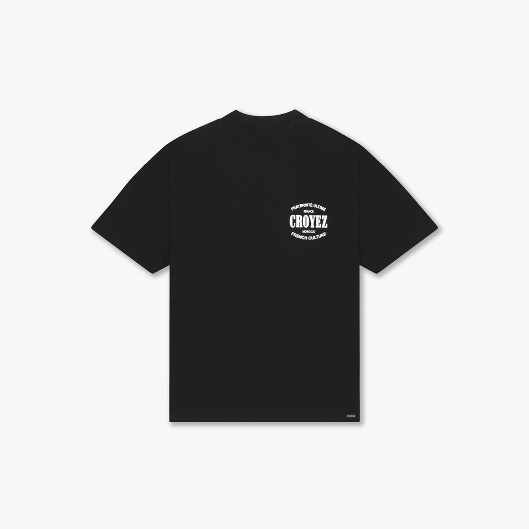 Croyez Stamp T-shirt- Black