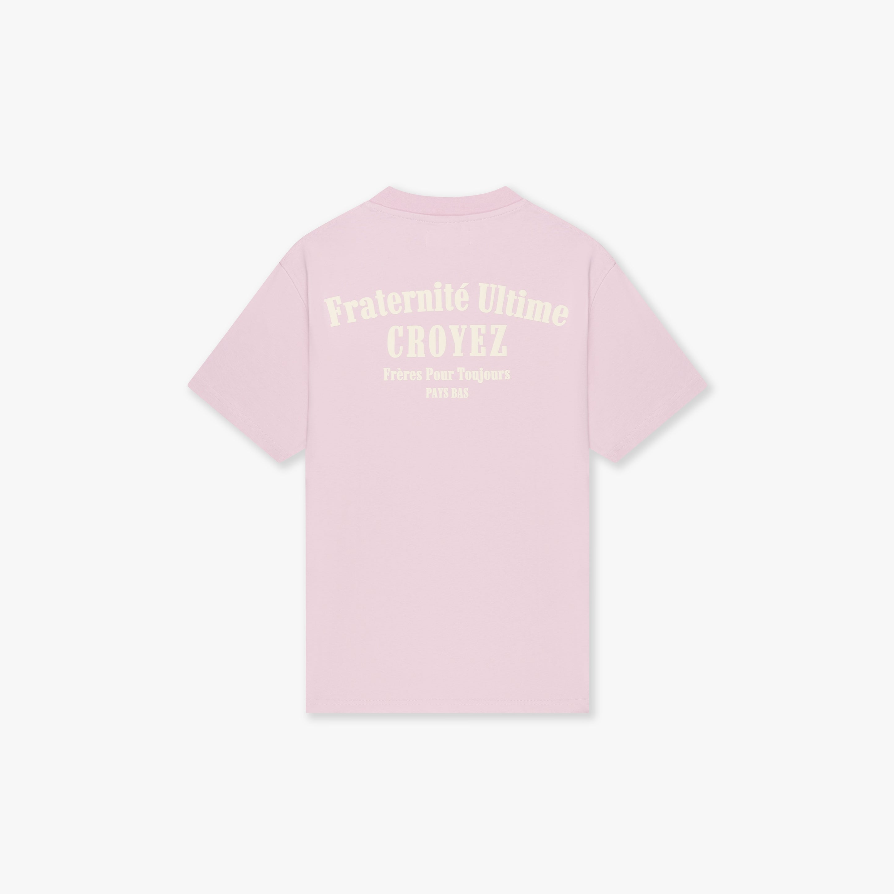 Croyez Fraternité  T-shirt- Pink