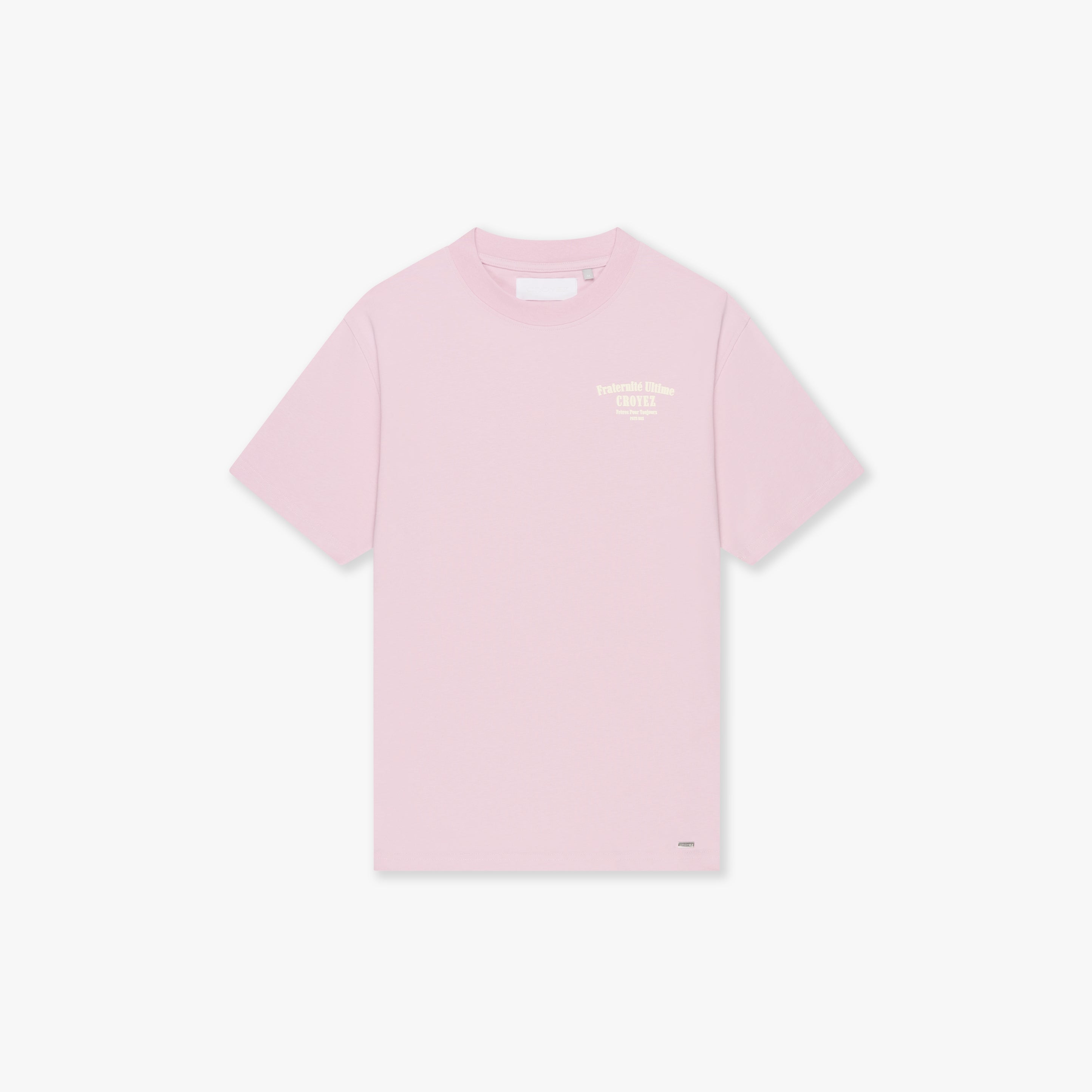 Croyez Fraternité  T-shirt- Pink
