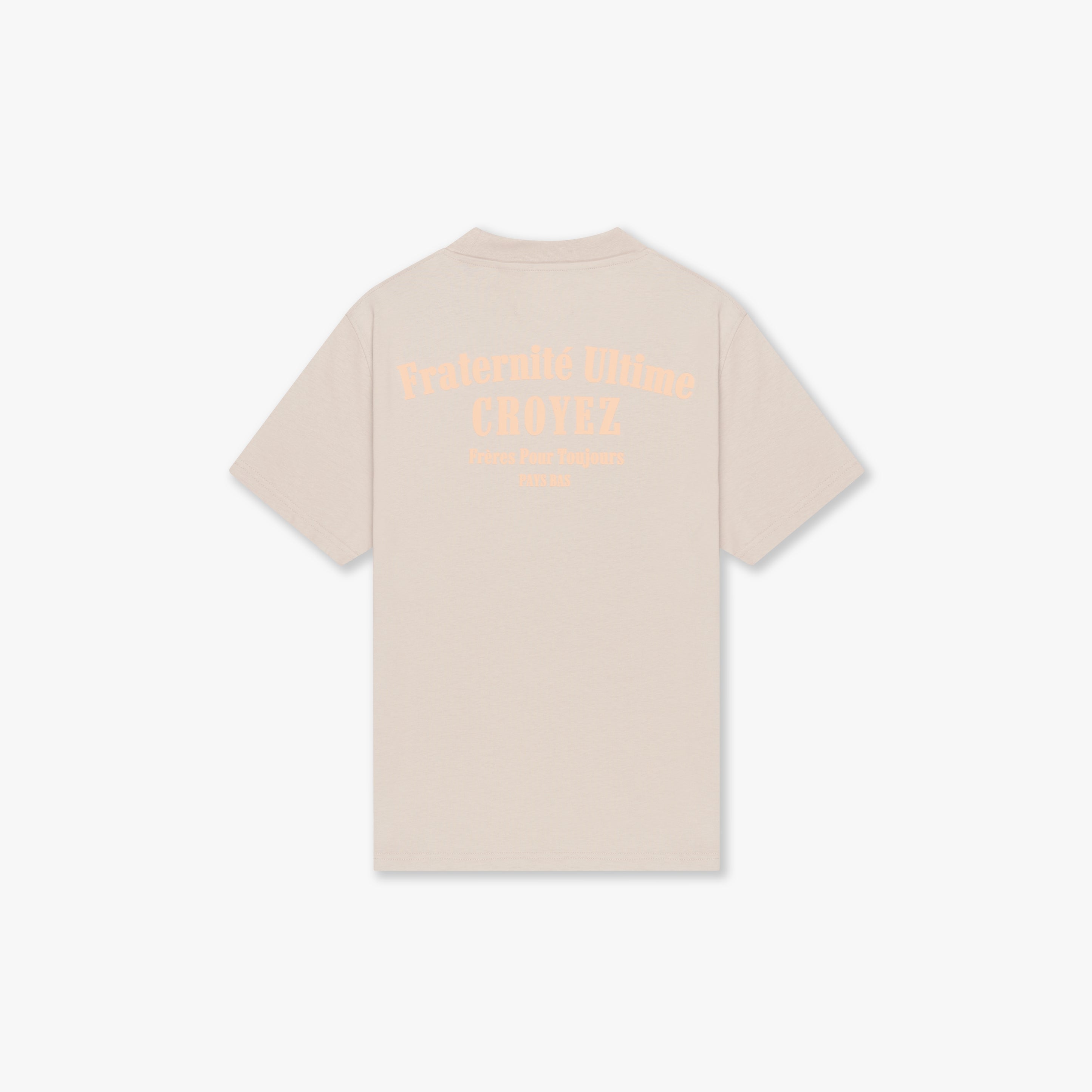 Croyez Fraternité  T-shirt- Stone/Orange