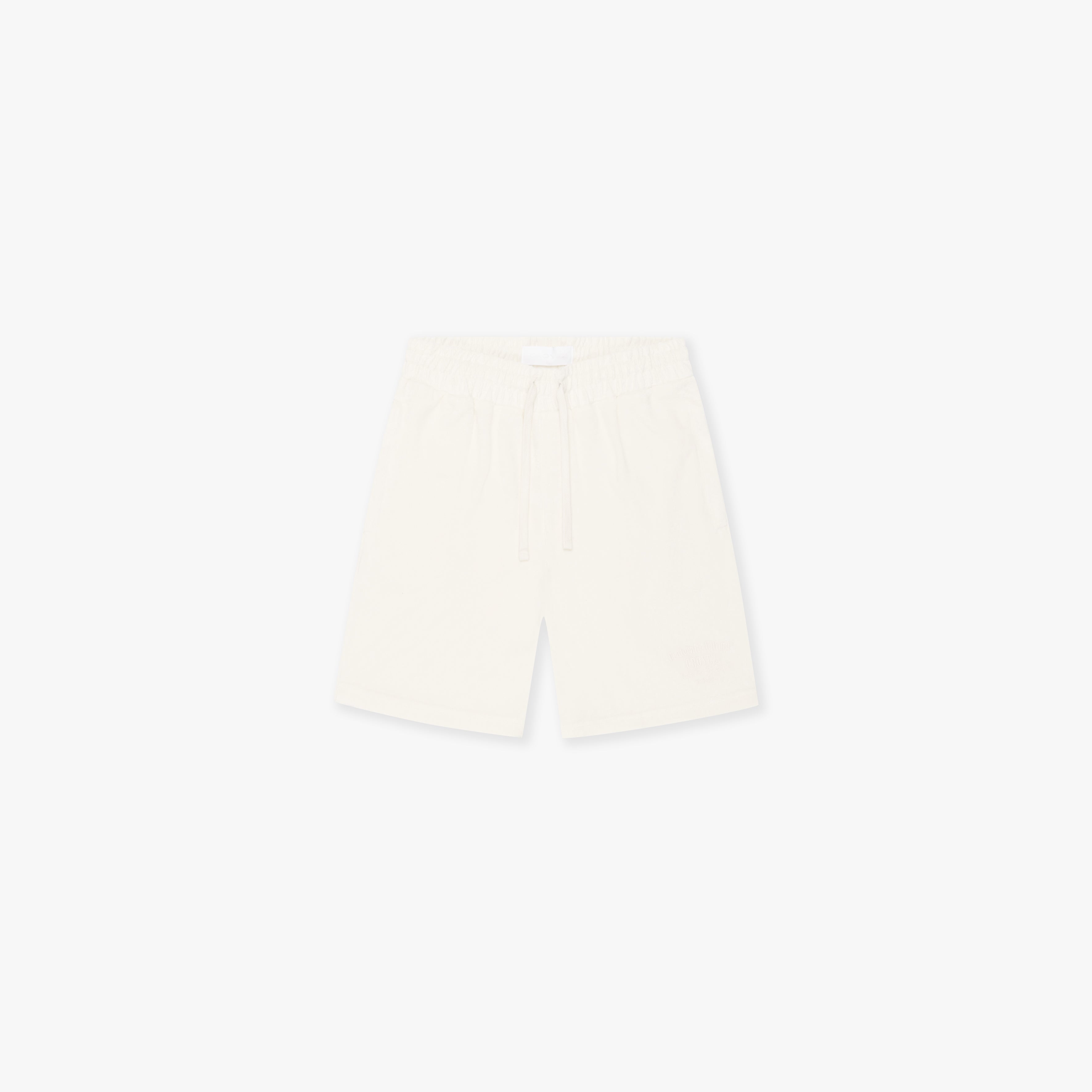 Croyez Fraternite Towelling Short- Off white